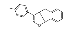 3-(4-methylphenyl)-4,8b-dihydro-3aH-indeno[2,1-d][1,2]oxazole结构式