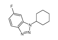 6-Fluoro-1-phenyl-1,2,3-benzotriazole结构式