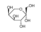 β-L-fructopyranose结构式