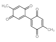 5,5′-BI-p-TOLUQUINONE structure