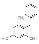 2-benzyl-1,3,5-trimethyl-benzene结构式