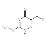 6-(fluoromethyl)-3-methylsulfanyl-2H-1,2,4-triazin-5-one picture