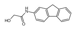 2-glycolamidofluorene结构式