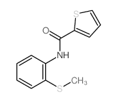 N-(2-methylsulfanylphenyl)thiophene-2-carboxamide picture