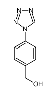 (4-(1H-tetrazol-1-yl)phenyl)methanol Structure