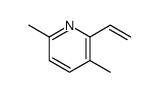 2-ethenyl-3,6-dimethylpyridine Structure