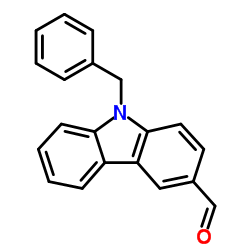 9-Benzyl-9H-carbazole-3-carbaldehyde Structure