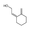 (Z)-2-(2-methylenecyclohexylidene)ethan-1-ol结构式