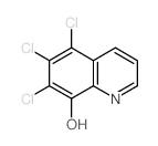 8-Quinolinol,5,6,7-trichloro- Structure