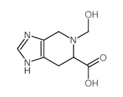 1H-Imidazo[4,5-c]pyridine-6-carboxylic acid, 4,5,6, 7-tetrahydro-5-(hydroxymethyl)-结构式