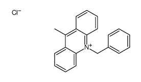 10-benzyl-9-methylacridin-10-ium,chloride结构式