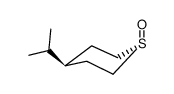 2H-Thiopyran,tetrahydro-4-(1-methylethyl)-,1-oxide,cis-(9CI) structure