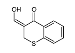 3-(hydroxymethylidene)thiochromen-4-one结构式