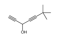 6,6-dimethylhepta-1,4-diyn-3-ol结构式