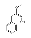 methyl N-hydroxy-2-phenylethanimidate结构式