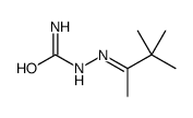 (3,3-dimethylbutan-2-ylideneamino)urea结构式