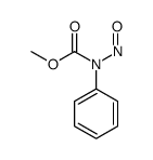 methyl N-nitroso-N-phenylcarbamate结构式