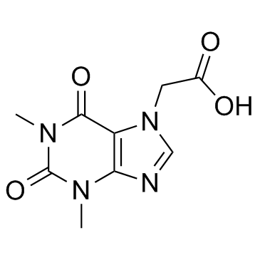 茶碱乙酸结构式