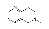 Pyrido[4,3-d]pyrimidine, 5,6,7,8-tetrahydro-6-methyl- (9CI) Structure