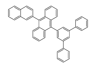 9-(3,5-diphenylphenyl)-10-naphthalen-2-ylanthracene Structure