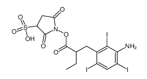 iopanoic acid N-hydroxysulfosuccinimide ester Structure