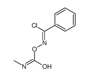 [[chloro(phenyl)methylidene]amino] N-methylcarbamate Structure