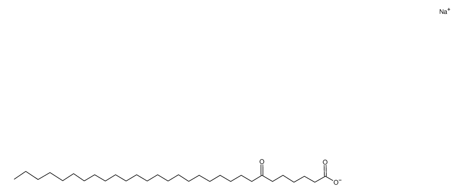 7-oxotriacontanoic acid结构式