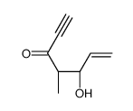 (4S,5R)-5-hydroxy-4-methylhept-6-en-1-yn-3-one Structure