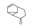 2a,2a1,2b,4,5,5a-hexahydro-3H-cyclopropa[cd]inden-3-one结构式