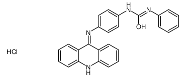 1-(p-(9-Acridinylamino)phenyl)-3-phenylurea hydrochloride Structure