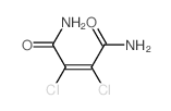 2-Butenediamide,2,3-dichloro-, (Z)- (9CI) Structure