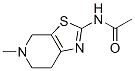 Acetamide, N-(4,5,6,7-tetrahydro-5-methylthiazolo[5,4-c]pyridin-2-yl)- (8CI)结构式