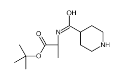 2-(Piperidine-4-Carboxamido)Propanoate Structure