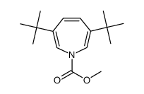 methyl 3,6-di-tert-butyl-1H-azepine-1-carboxylate Structure