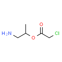 2-Propanol,1-amino-,chloroacetate (5CI) Structure