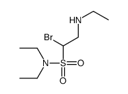 1-bromo-N,N-diethyl-2-(ethylamino)ethanesulfonamide结构式