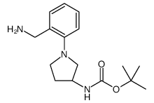 [1-(2-AMINOMETHYL-PHENYL)-PYRROLIDIN-3-YL]-CARBAMIC ACID TERT-BUTYL ESTER picture