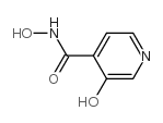 N,3-二羟基异烟酰胺结构式