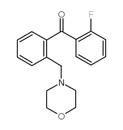 2-FLUORO-2'-MORPHOLINOMETHYL BENZOPHENONE图片