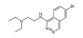 6-bromo-N-(2-(diethylamino)ethyl)phthalazin-1-amine Structure