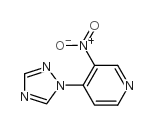 3-硝基-4-(1H-1,2,4-噻唑)吡啶结构式