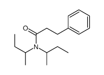 N,N-di(butan-2-yl)-3-phenylpropanamide Structure