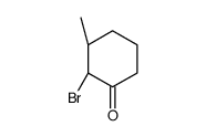 (2R,3S)-2-bromo-3-methylcyclohexan-1-one Structure