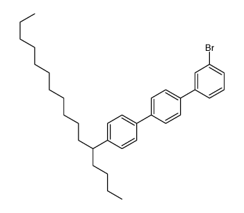 1-bromo-3-[4-(4-hexadecan-5-ylphenyl)phenyl]benzene结构式