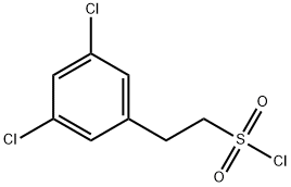 Benzeneethanesulfonyl chloride, 3,5-dichloro-结构式