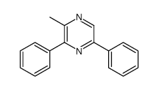 2-methyl-3,5-diphenylpyrazine结构式