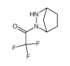 2,3-Diazabicyclo[2.2.1]heptane, 2-(trifluoroacetyl)- (9CI) Structure