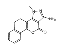 17-amino-6,7-dihydro-15-methyl-11-oxa-15,16-diazacyclopenta[a]phenanthren-12-one Structure