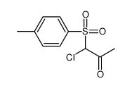 1-chloro-1-(4-methylphenyl)sulfonylpropan-2-one Structure