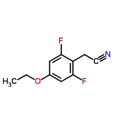 4-Ethoxy-2,6-difluorophenylacetonitrile structure